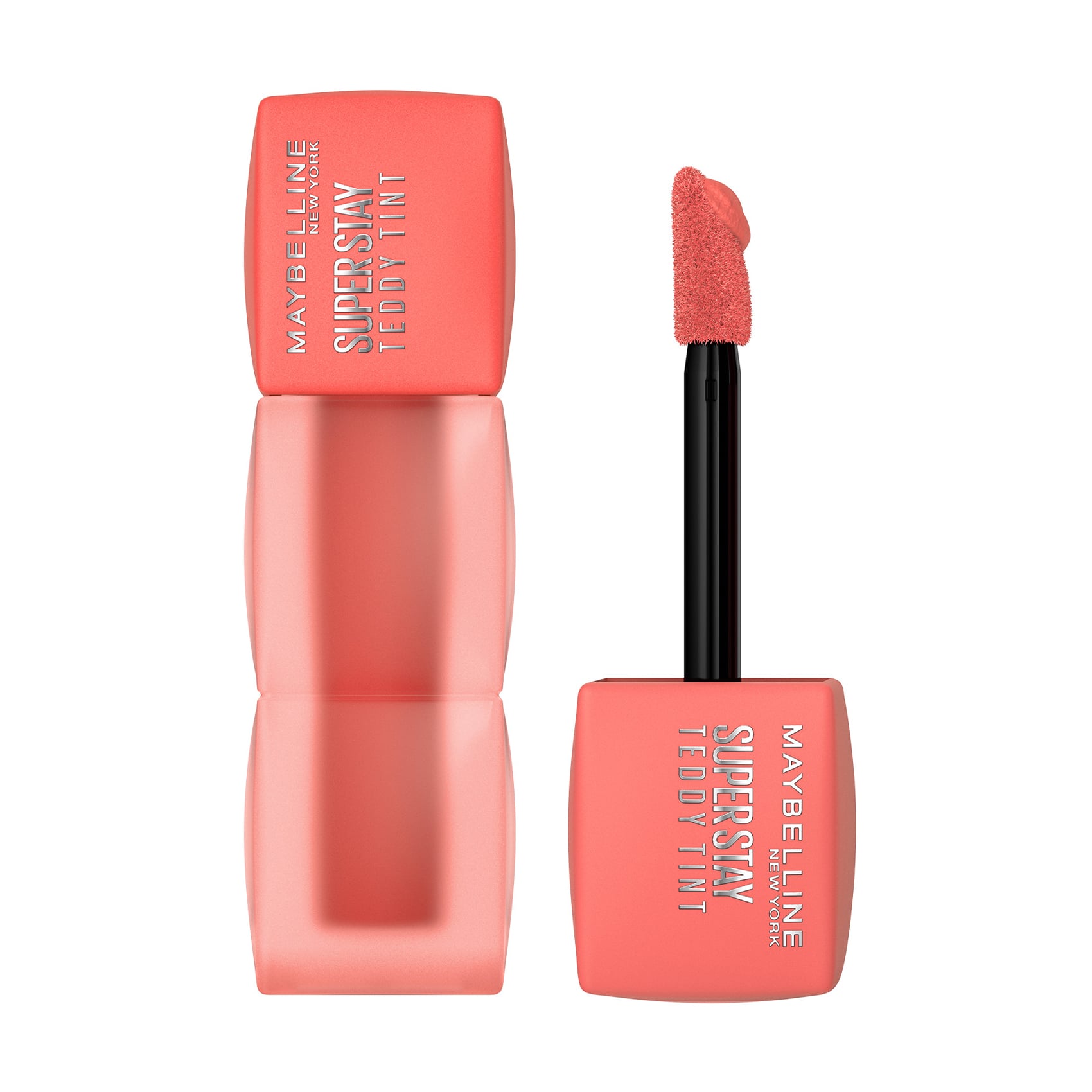 Стійка матова помада-тінт для губ Maybelline New York Superstay Teddy Tint 25 Baby Tee, 5 мл